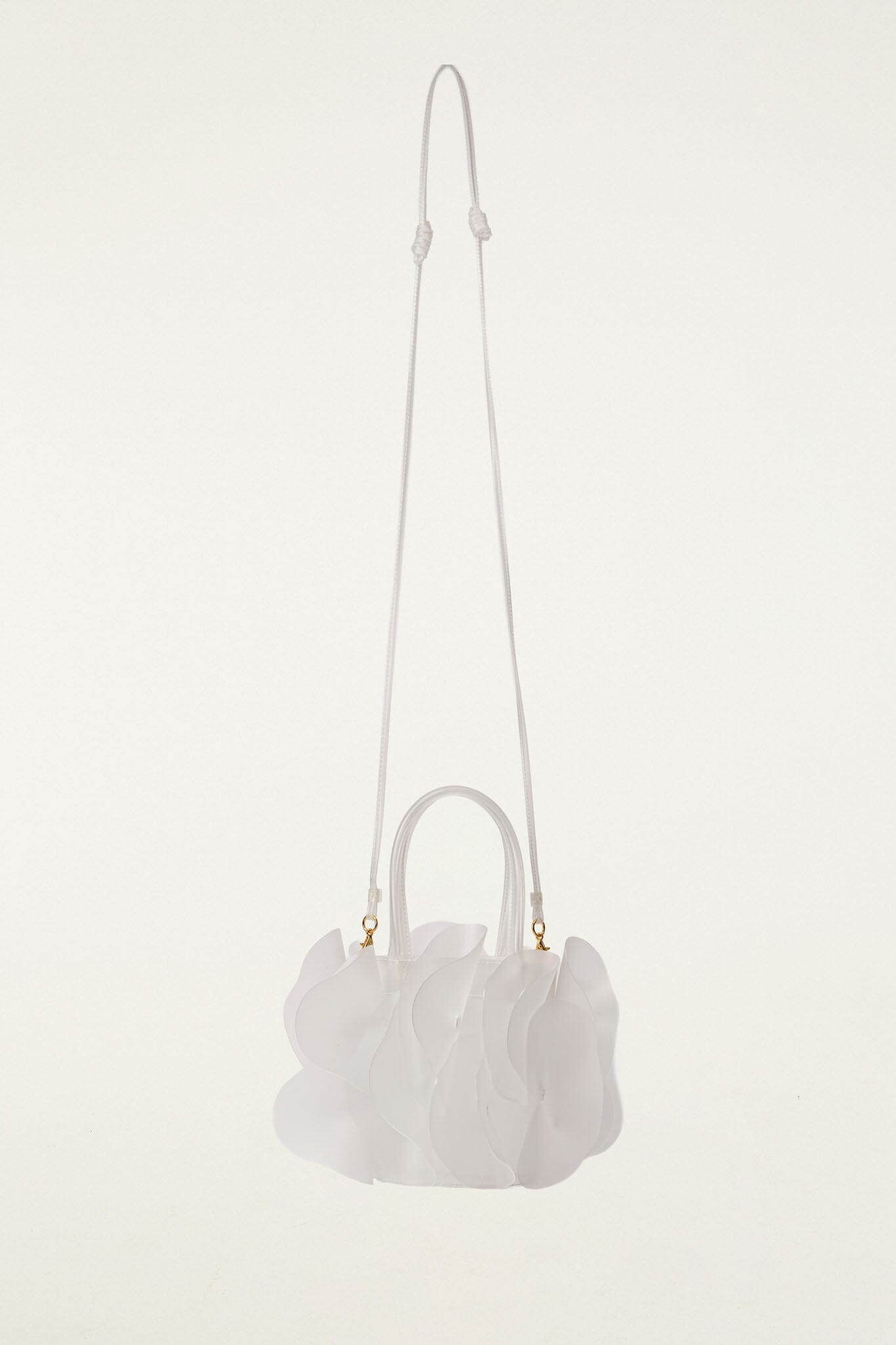 White Jelly Flower Bag