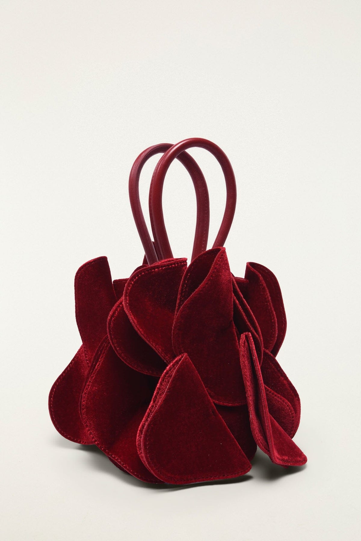 Velvet Flower Handbag
