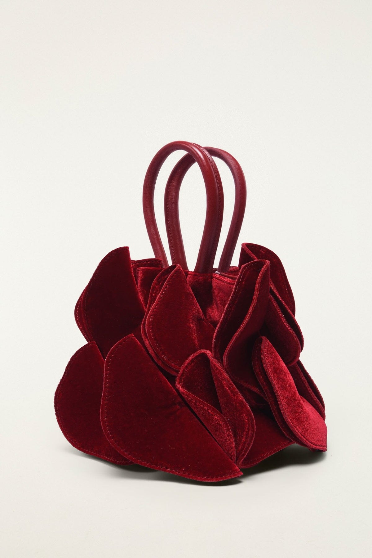Velvet Flower Handbag