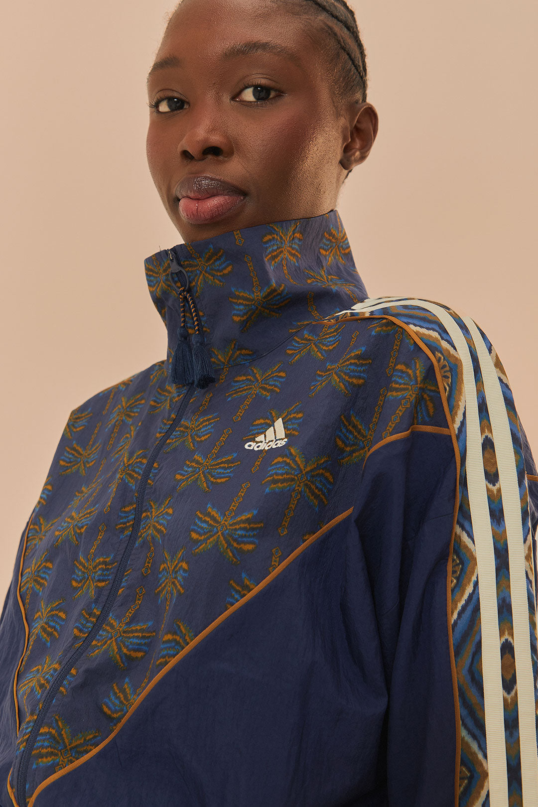 Veste Adidas Farm Rio bleue