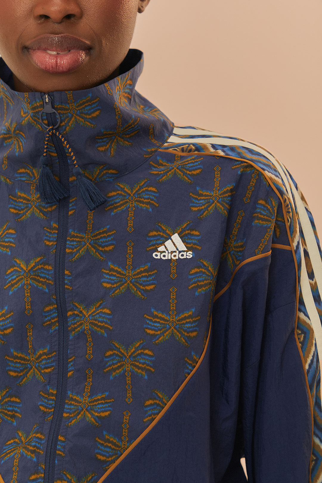 Veste Adidas Farm Rio bleue