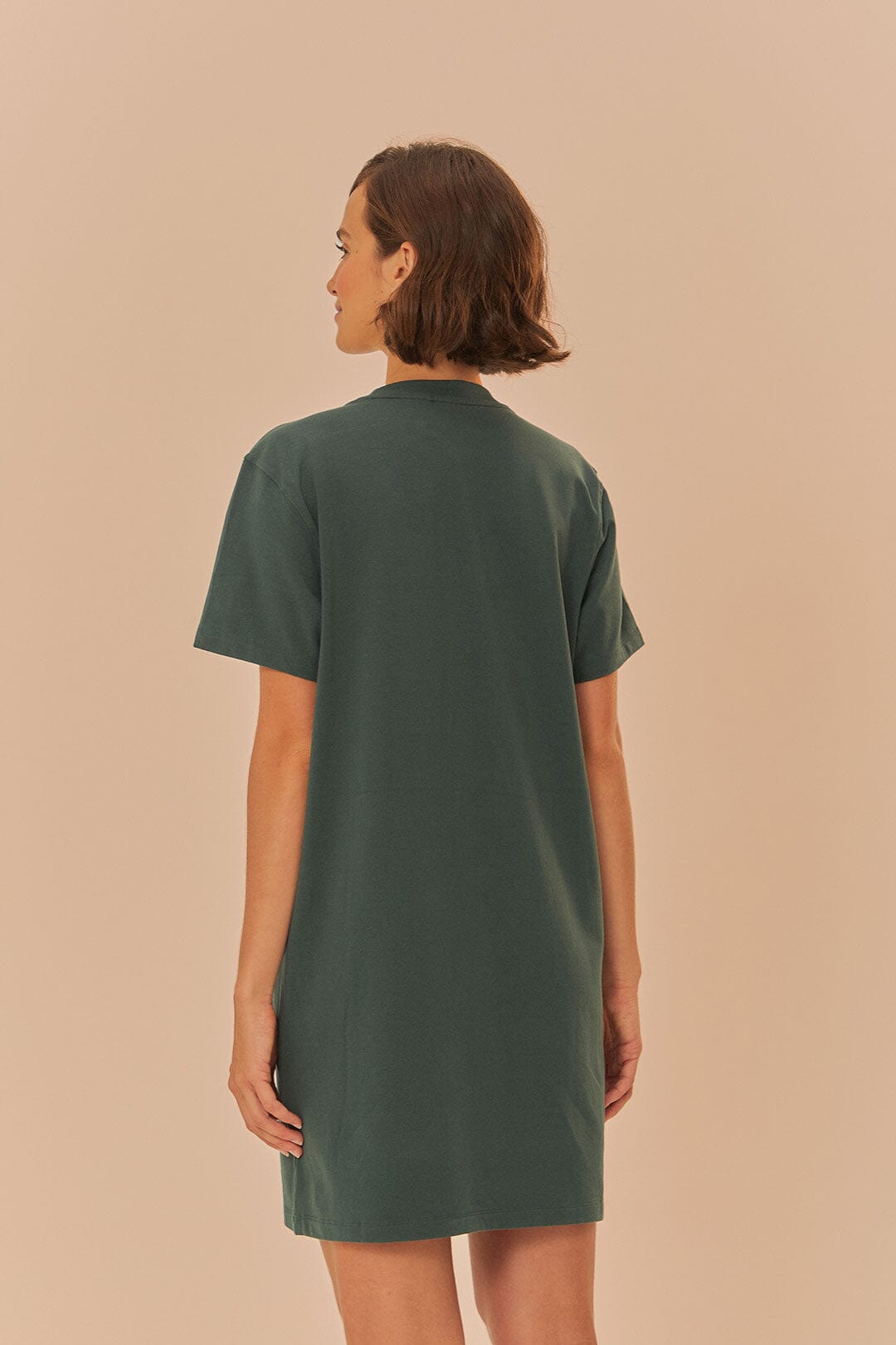 Green Adidas Farm Rio T-Shirt Dress FARM Rio Green Adidas Farm Rio T-Shirt Dress FARM Rio