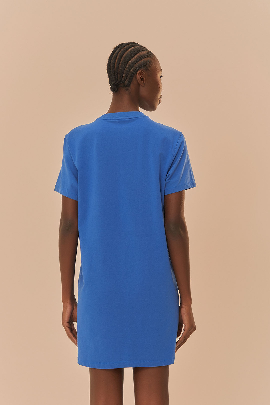 Robe t-shirt Adidas Farm Rio bleue