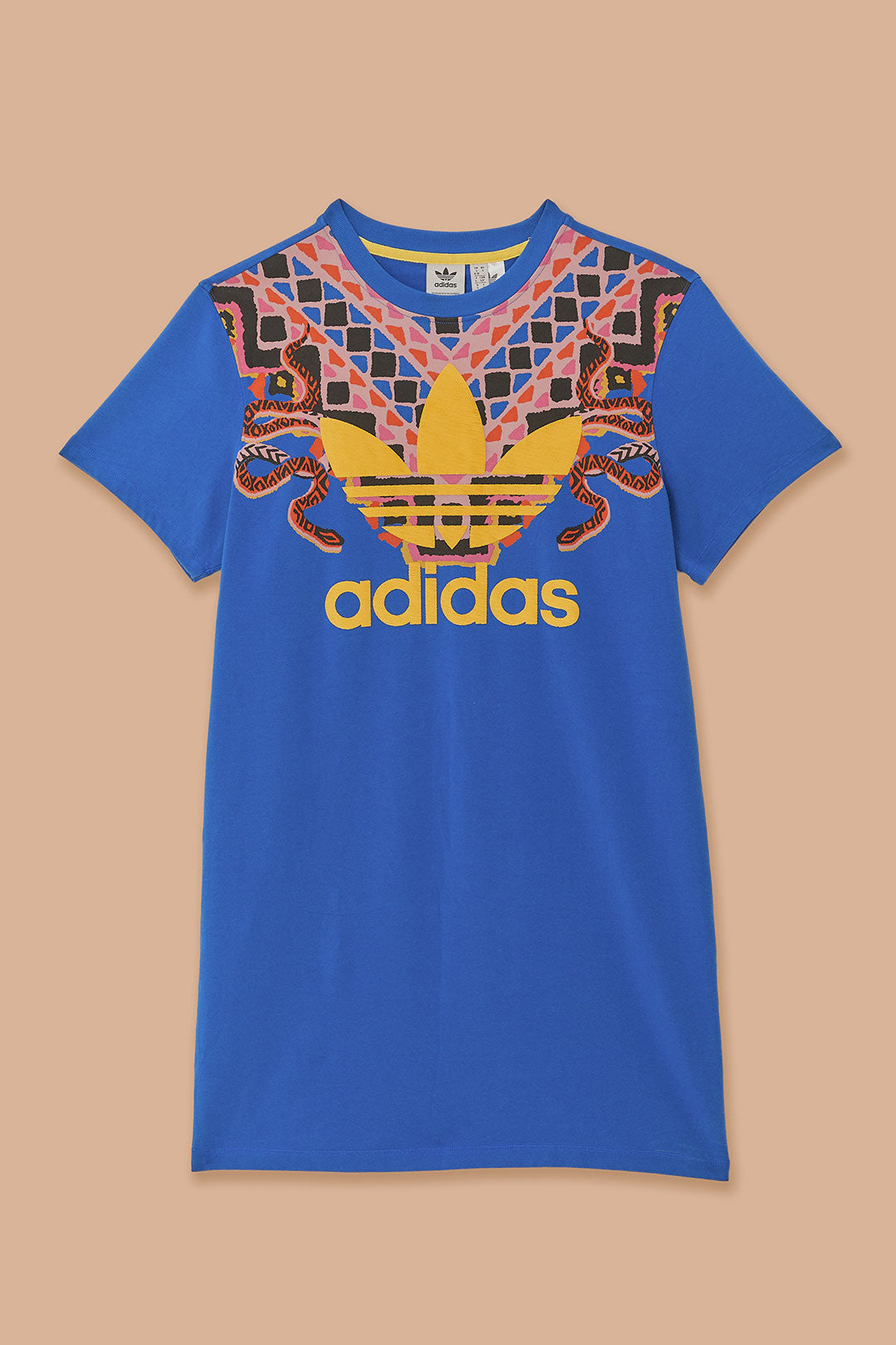 Robe t-shirt Adidas Farm Rio bleue