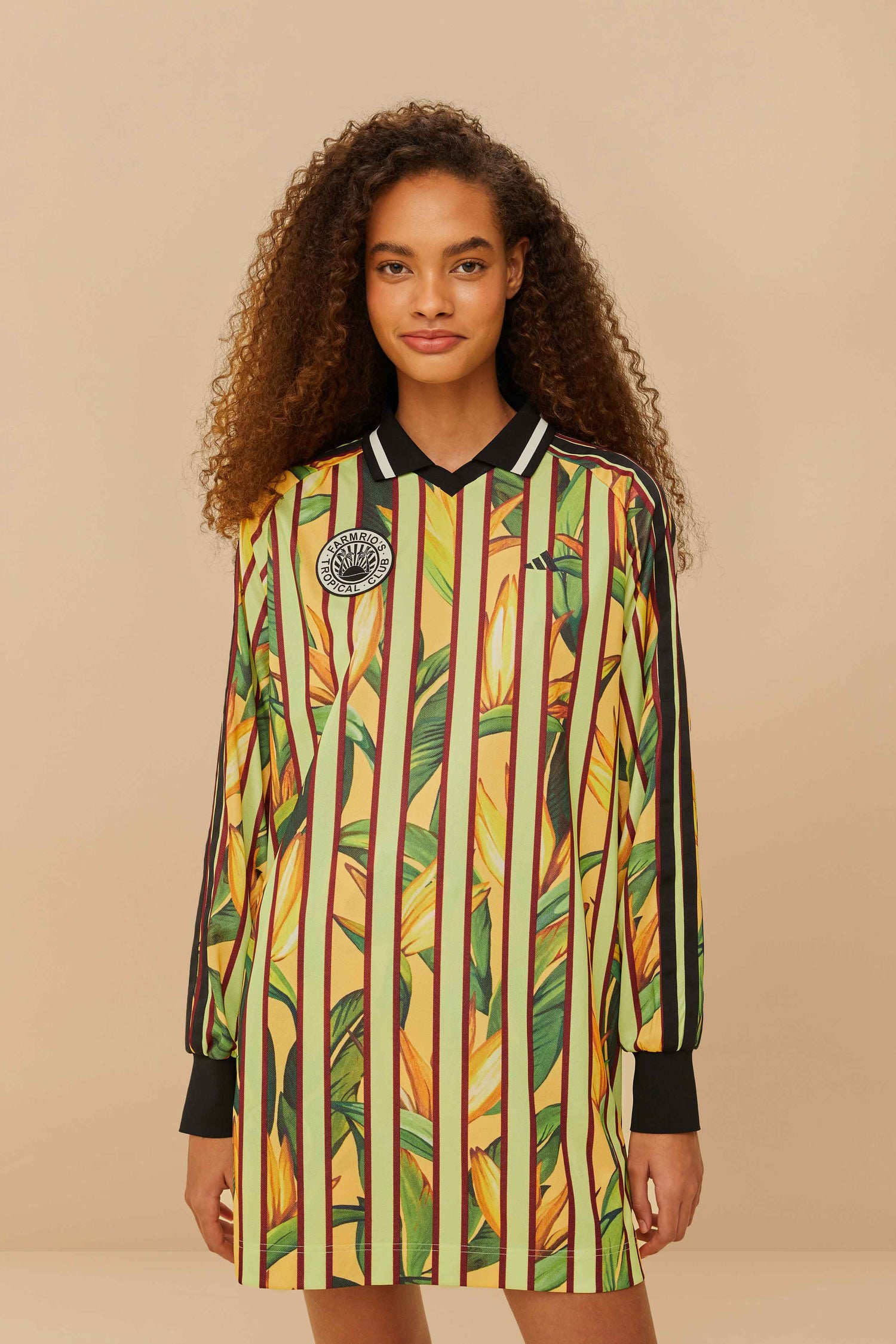 Adidas Stripes Of Paradise Semi Spark Dress FARM Rio Adidas Stripes Of Paradise Semi Spark Dress FARM Rio