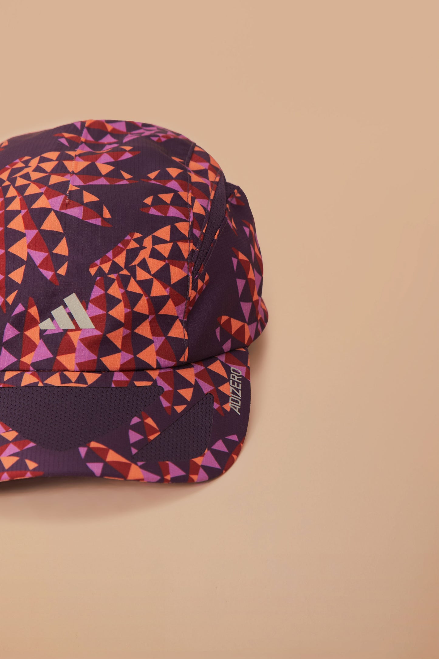 Casquette de course Adidas Farm Rio violette