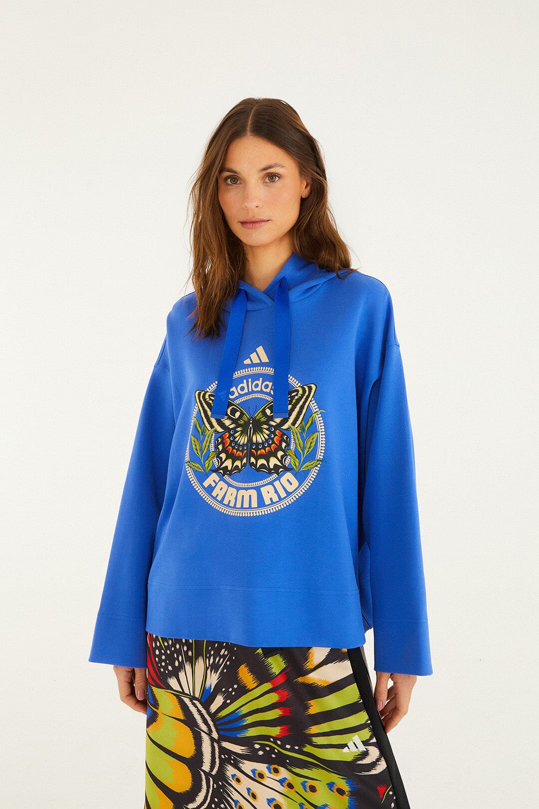 Move Like A Butterfly Blue Adidas  Moletom