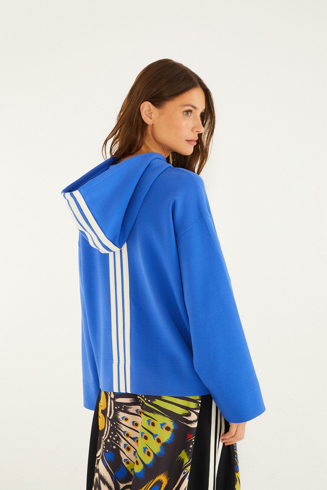 Move Like A Butterfly Blue Adidas  Moletom