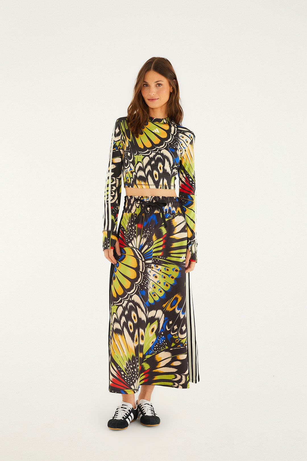 Colorfly Green Adidas Skirt