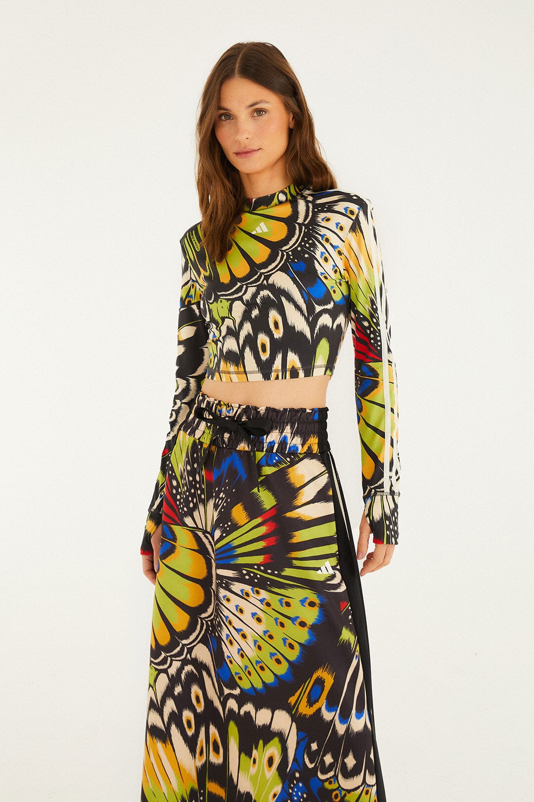 Colorfly Green Adidas Skirt