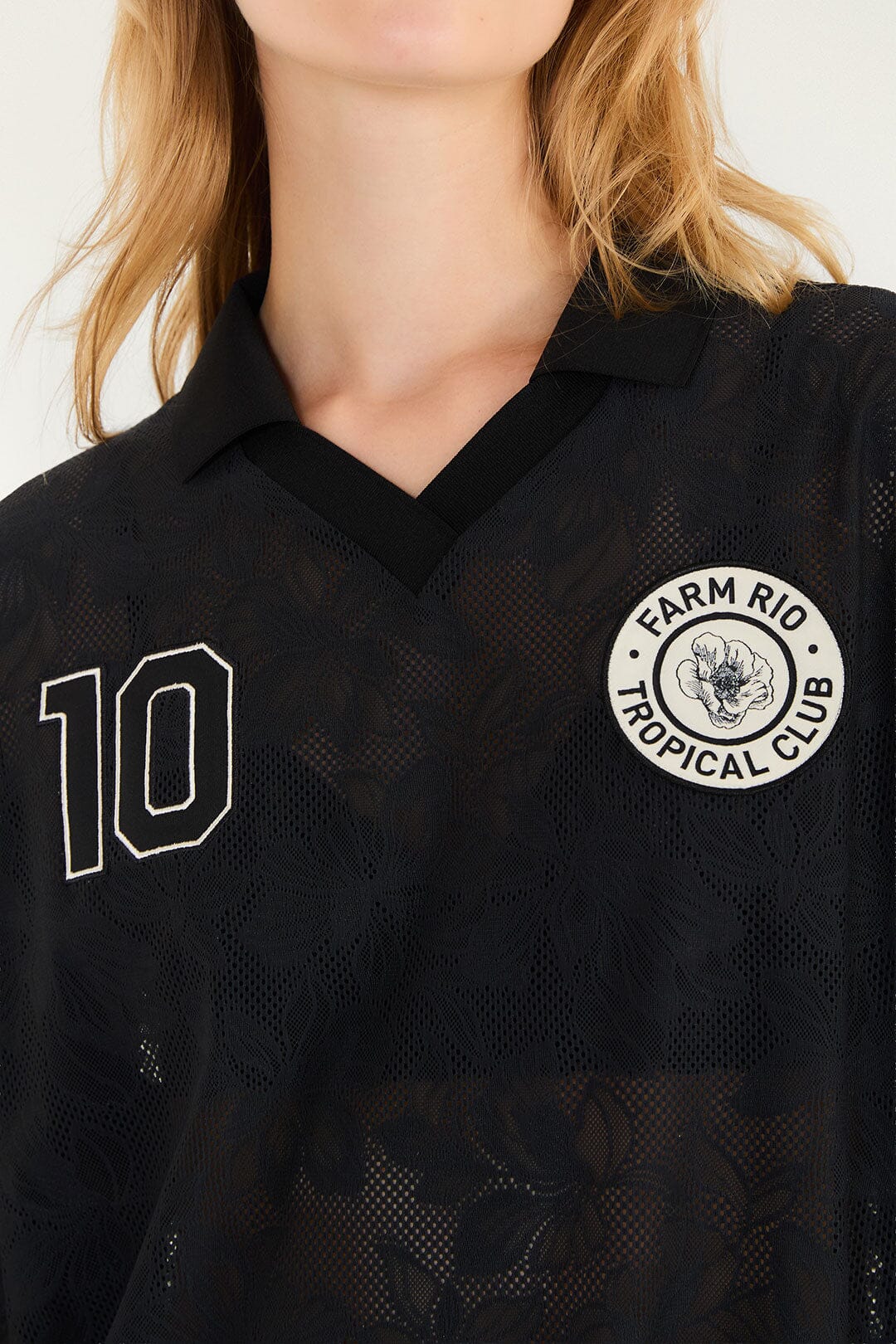 Тениска Adidas Lace Black