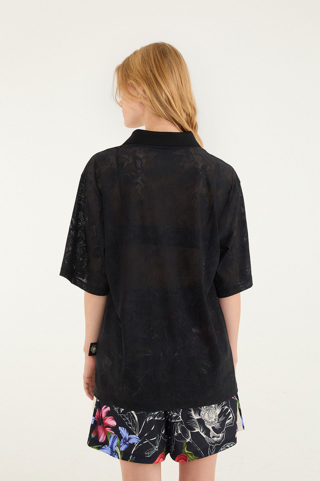Тениска Adidas Lace Black