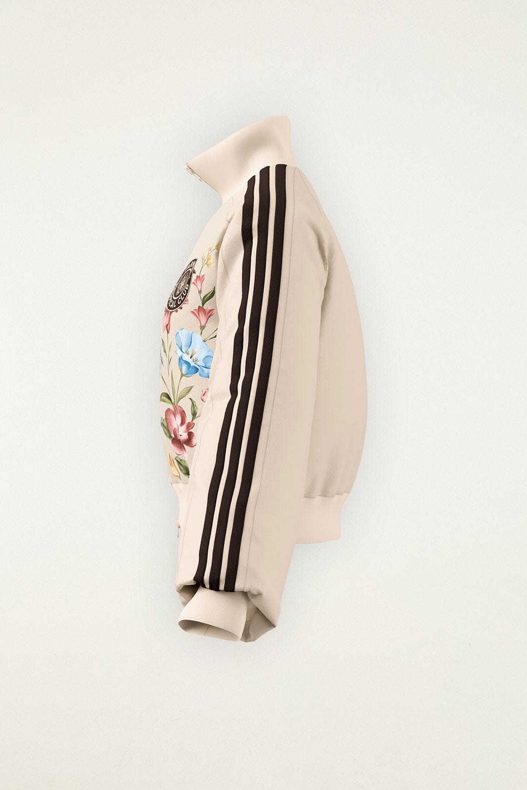 Спортно горнище Adidas Ainika Floral Off-White