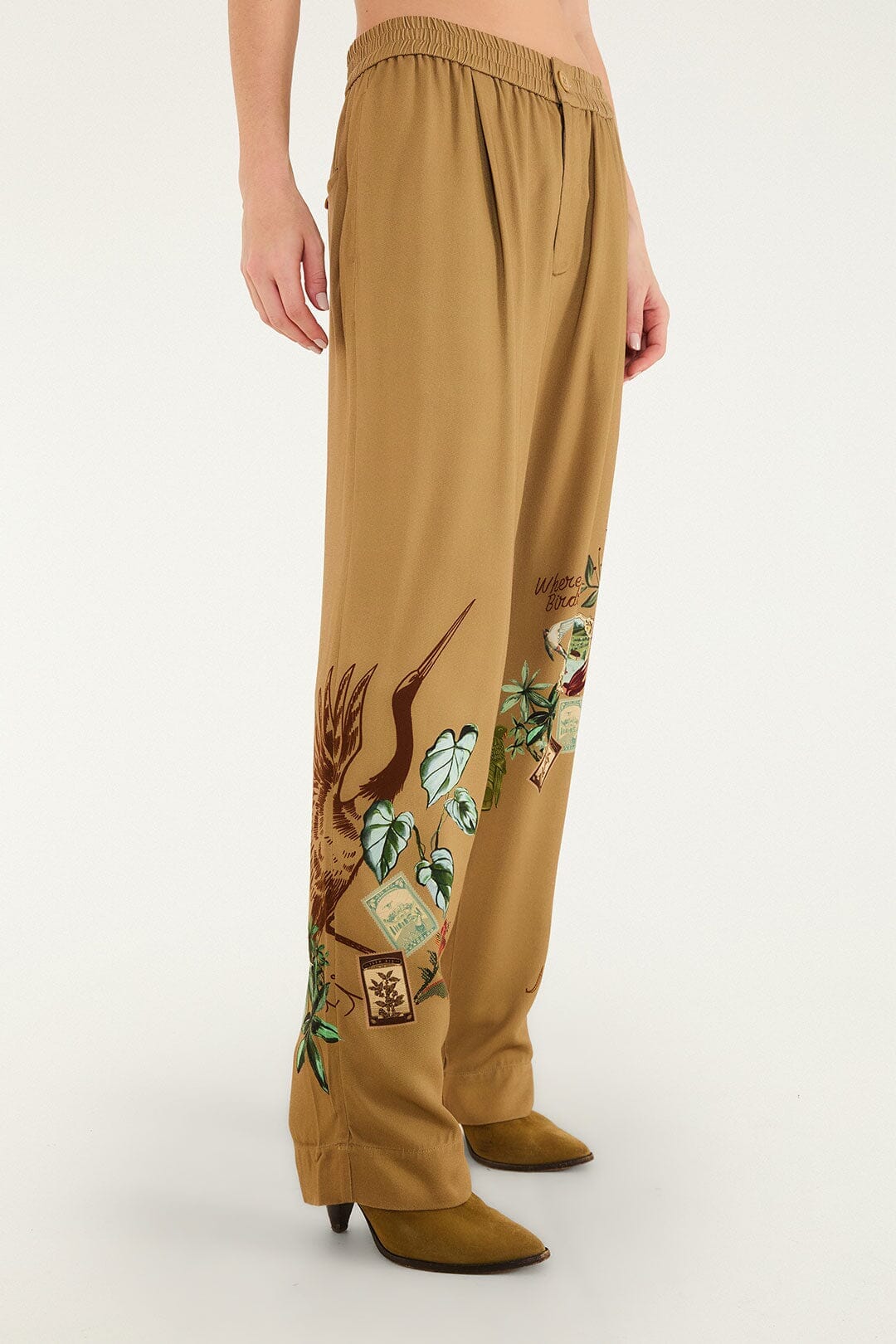 Pantaloni Bird Poetry