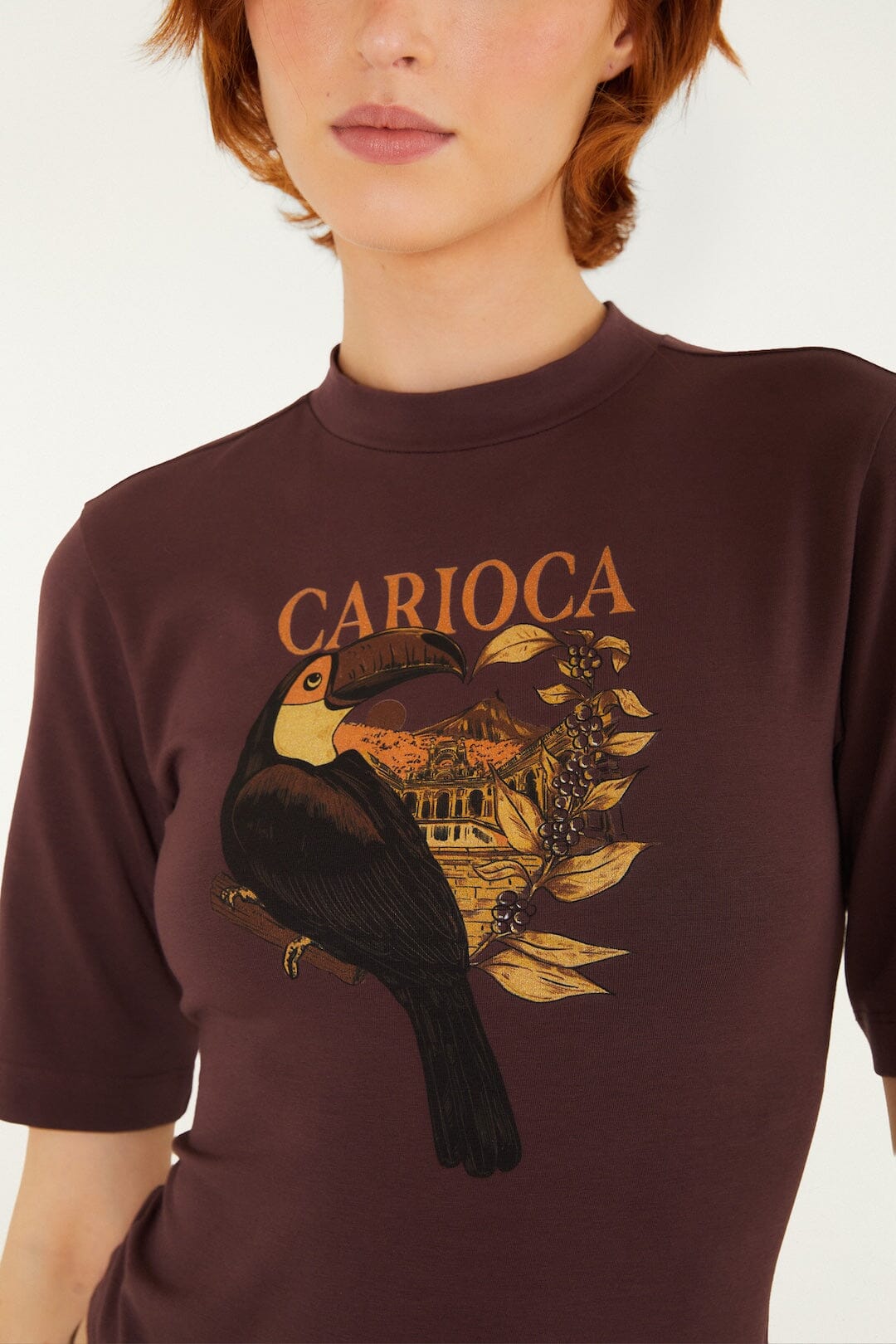 FARM Rio model wearing the Carioca Bodysuit