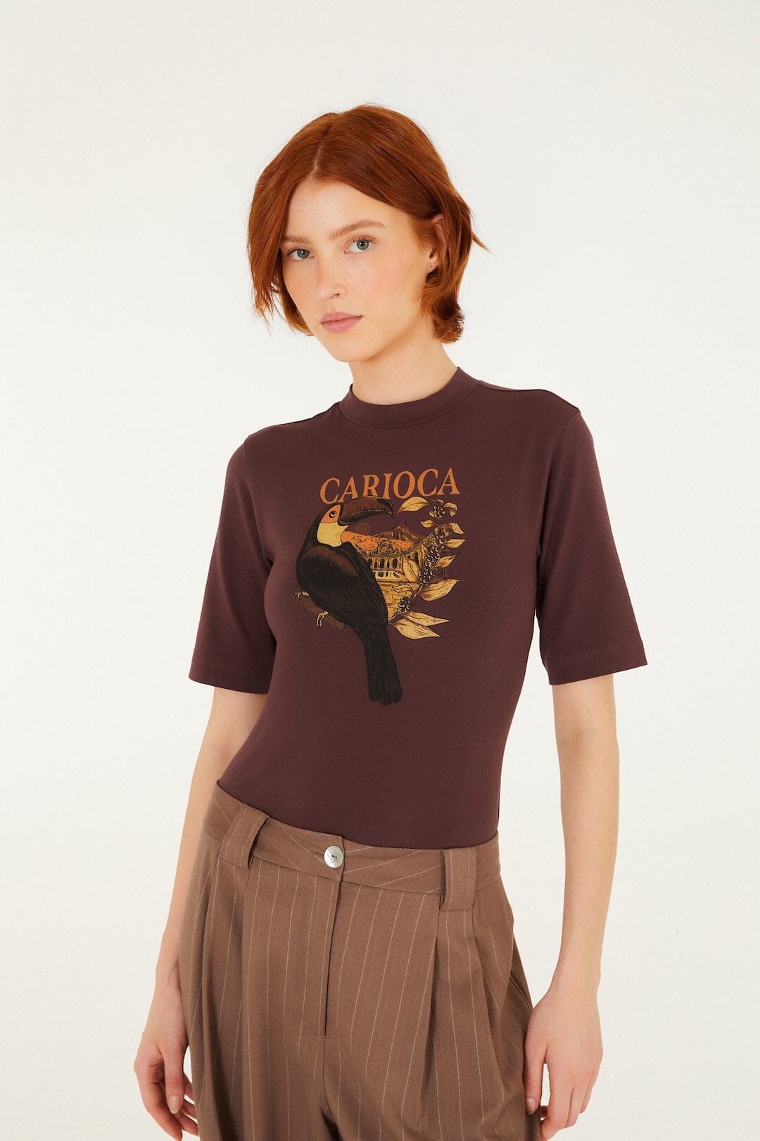 FARM Rio model wearing the Carioca Bodysuit