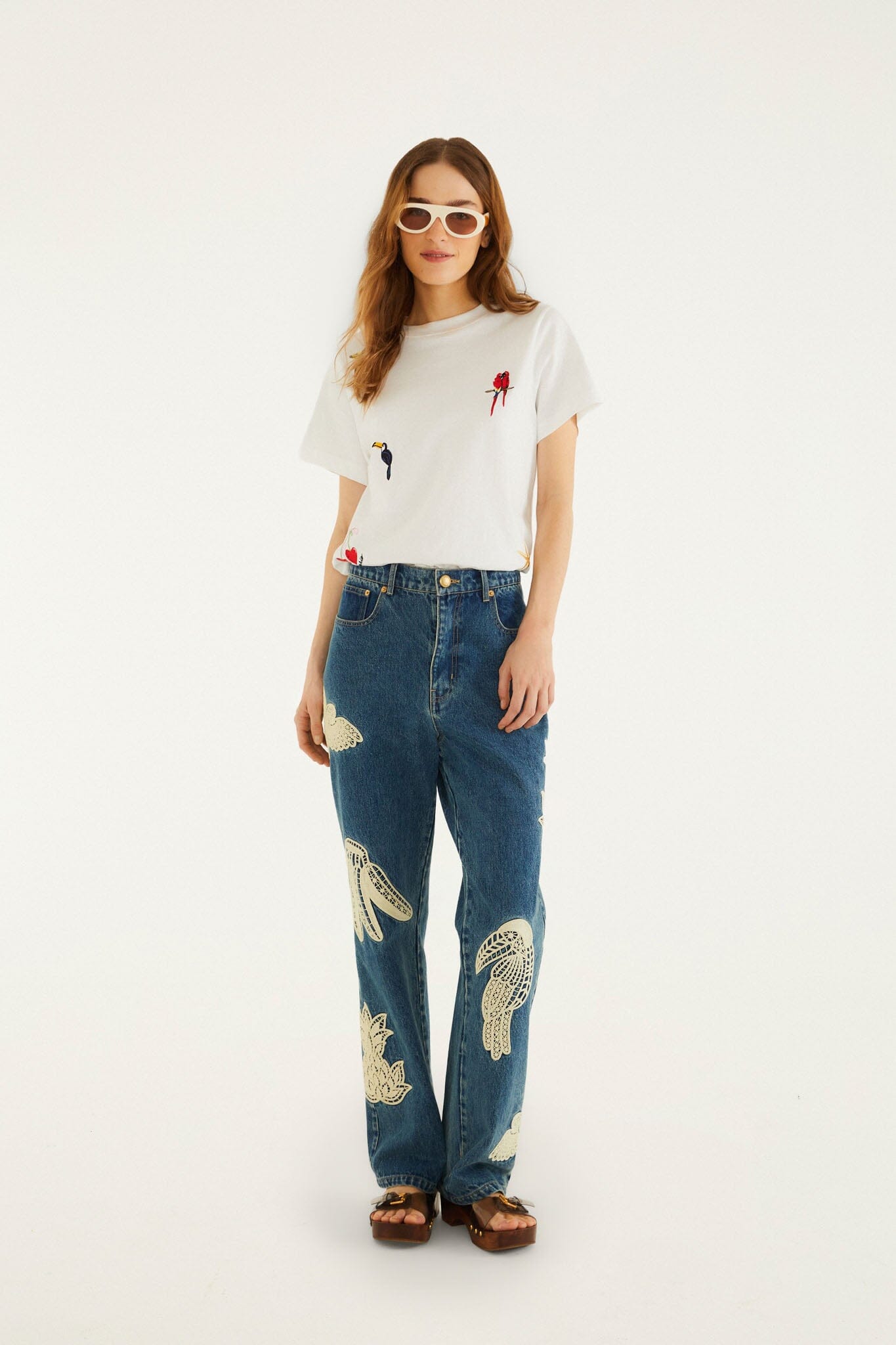 FARM Rio model wearing the Cool Day Relaxed T-Shirt