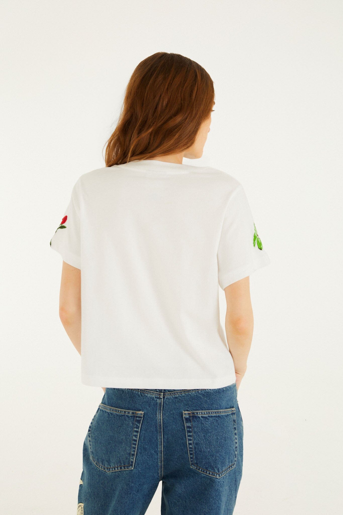 FARM Rio model wearing the Cool Day Relaxed T-Shirt