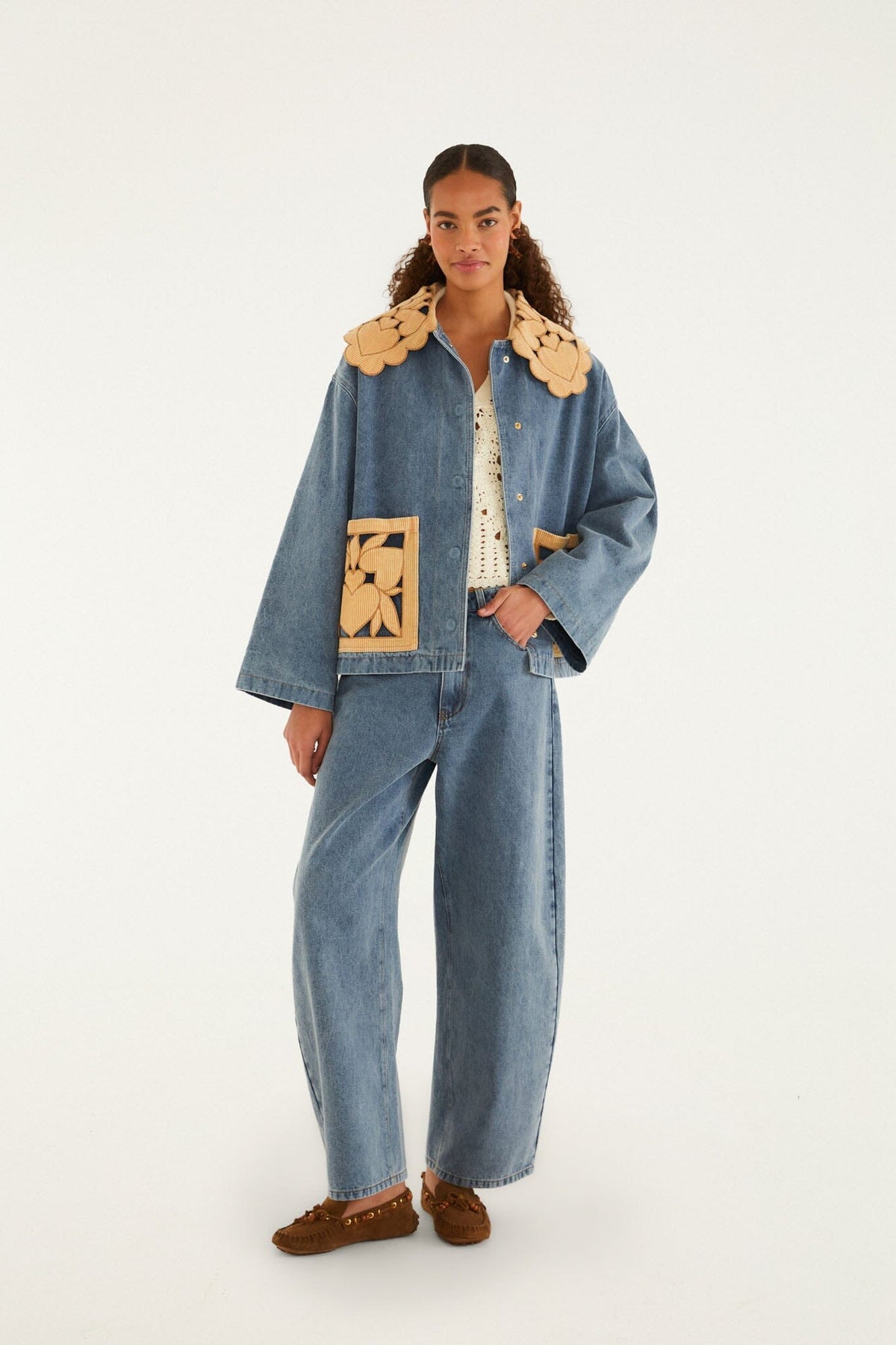 Chaqueta vaquera tipo granero Richelieu