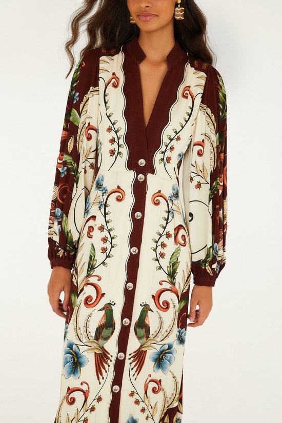 Millena Winter White Maxi Dress | FARM Rio