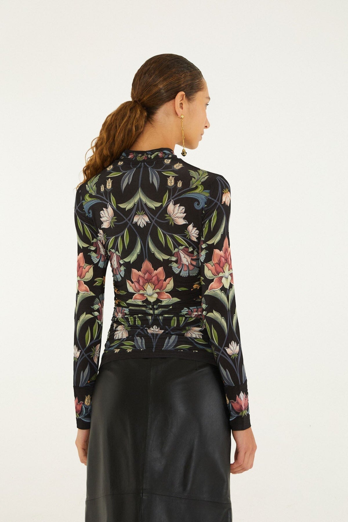 Blouse en jersey à manches longues Natalia