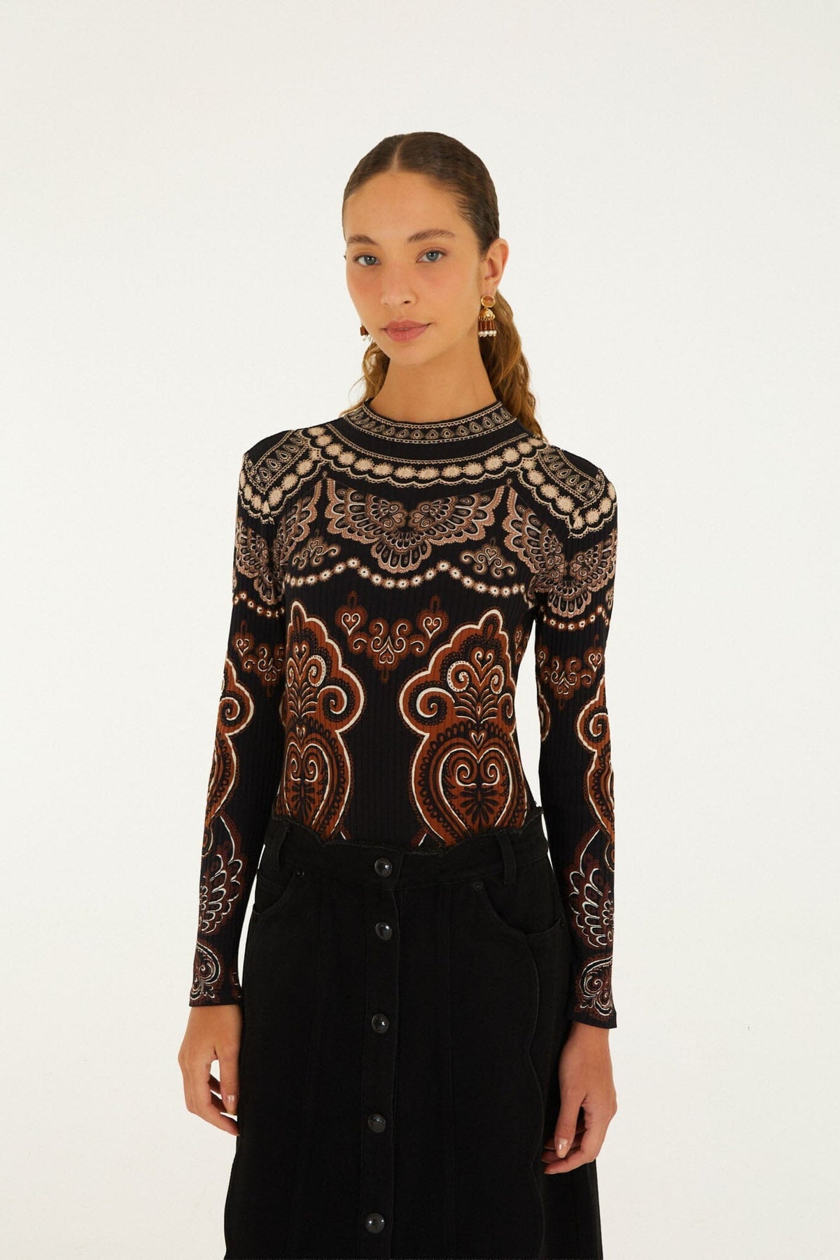 Nicole Long Sleeve Jersey Bodysuit