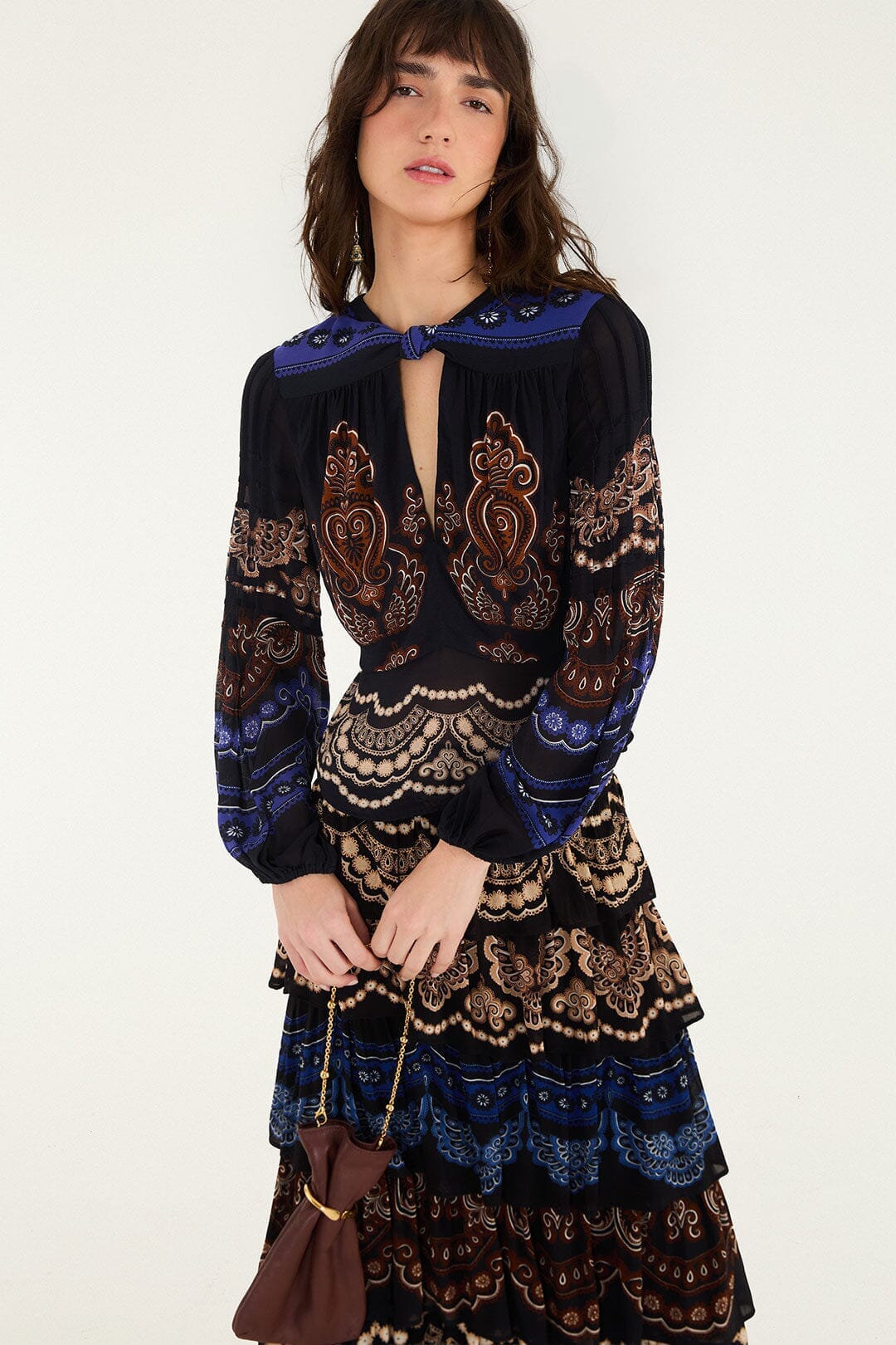 Blouse plissée Nicole