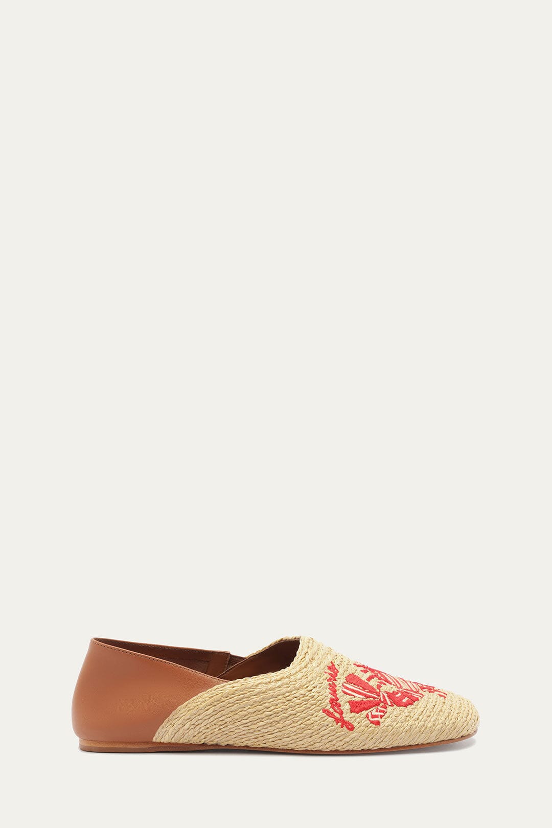 Raffia Flat Loafer | FARM Rio