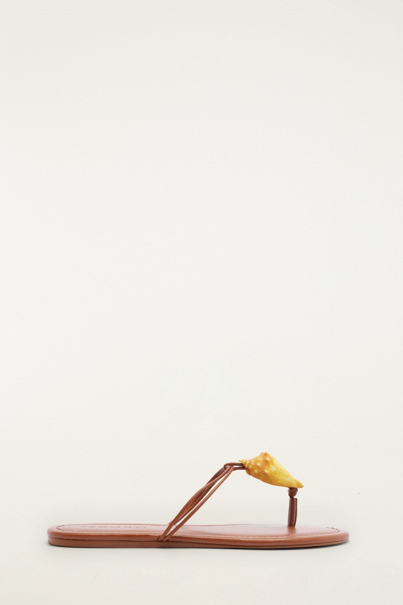 Shell Flat Sandal