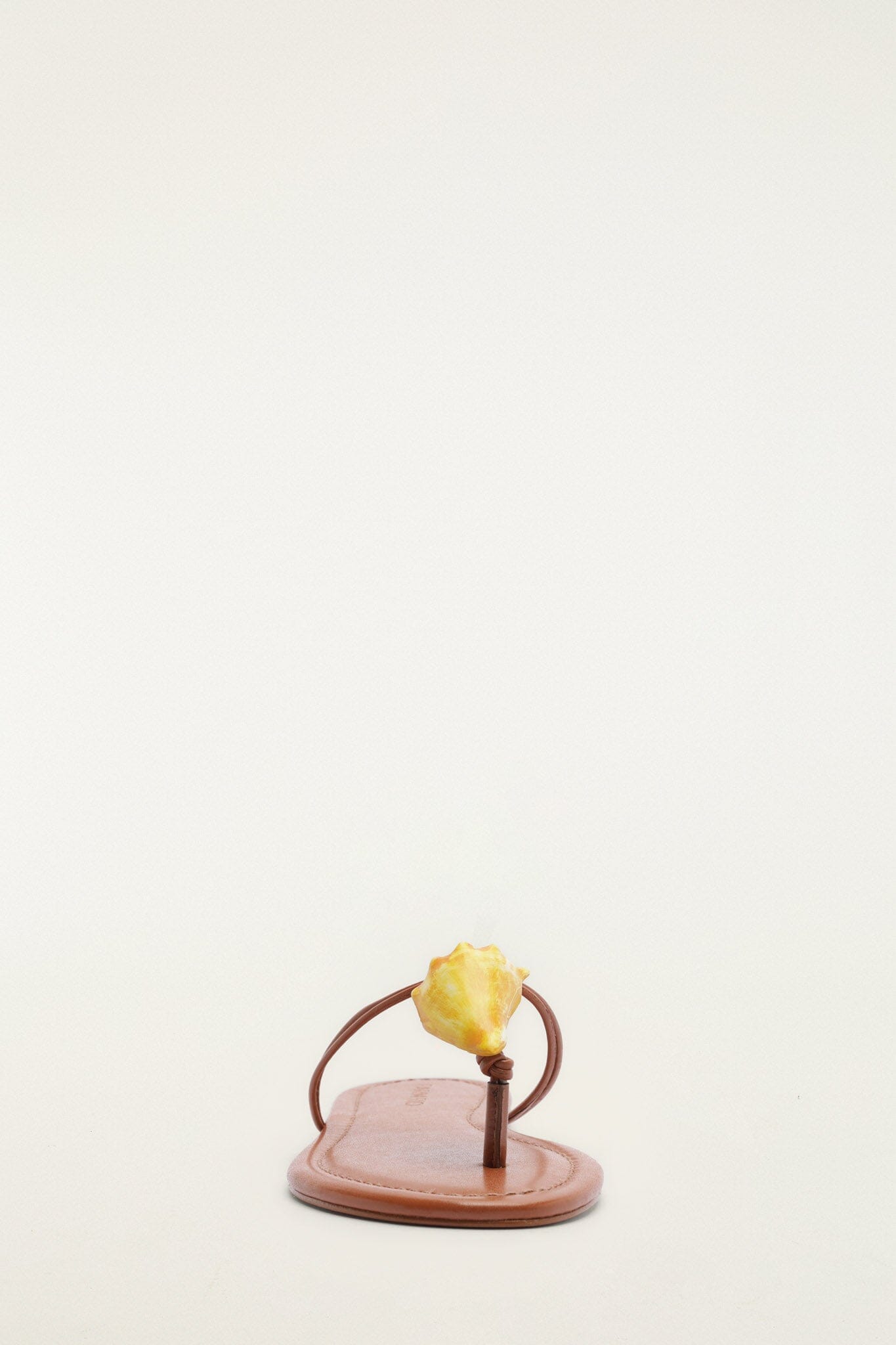 Shell Flat Sandal