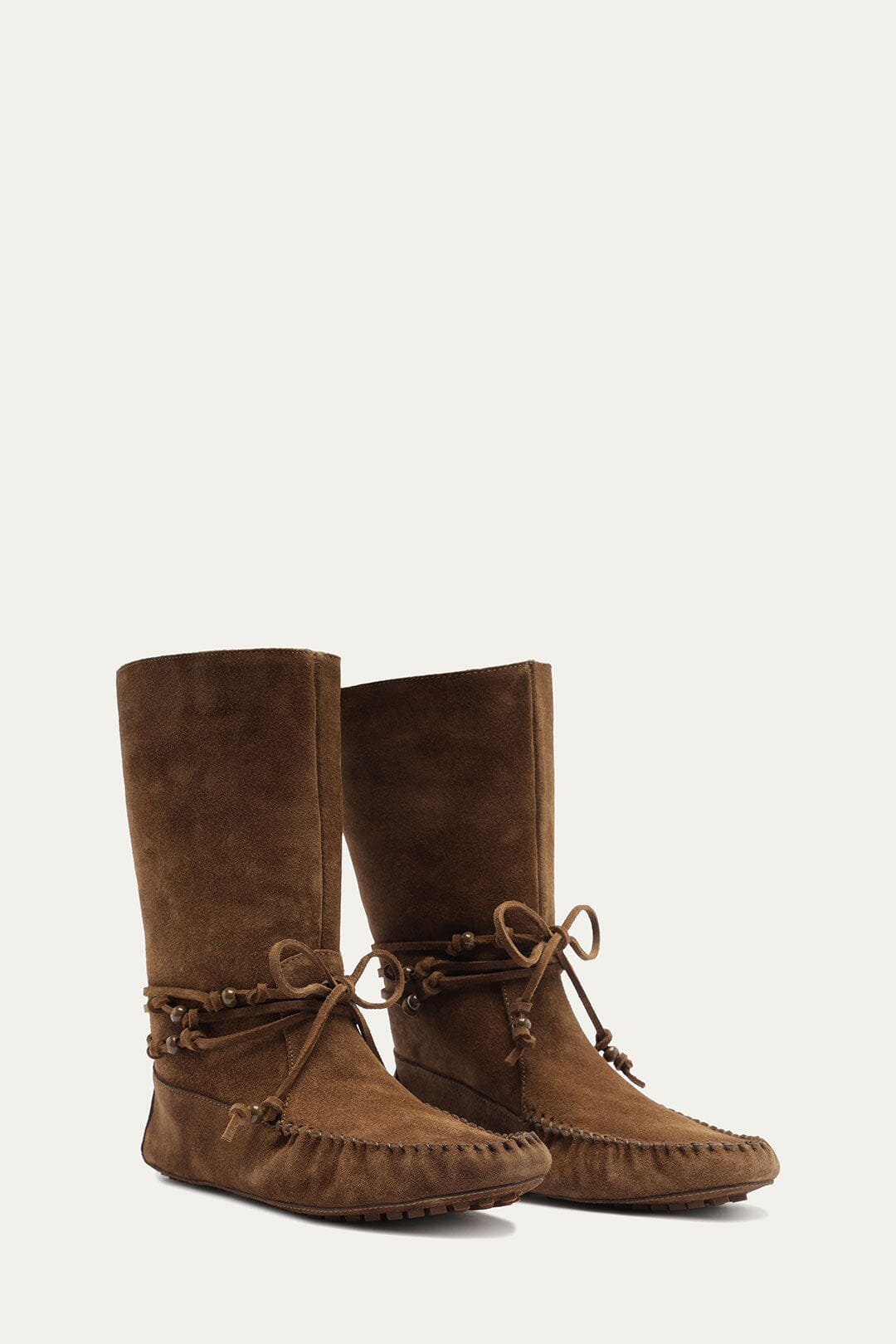 FARM Rio model wearing the Slouchy Beads Bootie