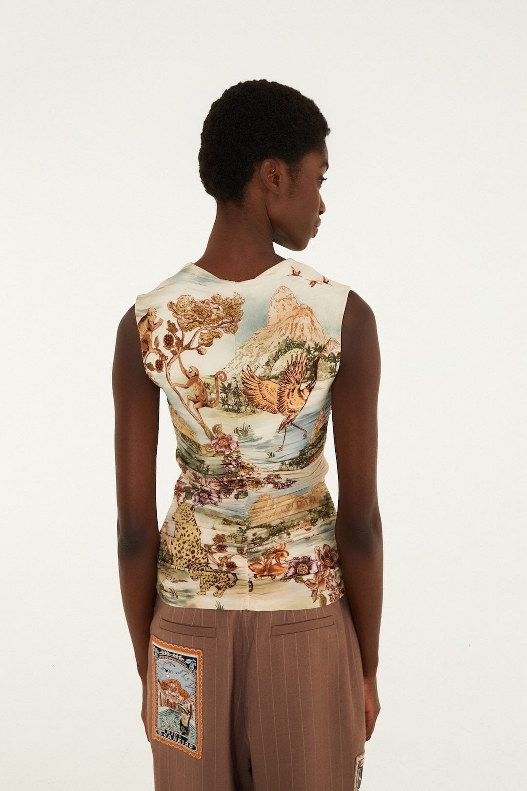 Blusa senza maniche Toile De Rio