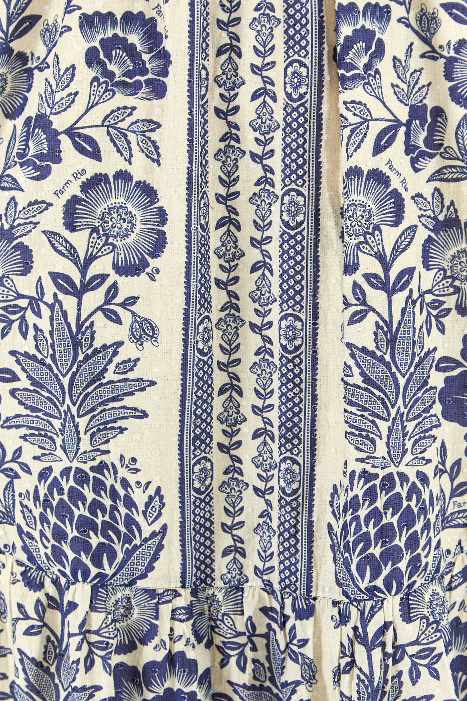 Maxi Dress | Blue Pineapple Garden Print FARM Rio Maxi Dress | Blue Pineapple Garden Print FARM Rio