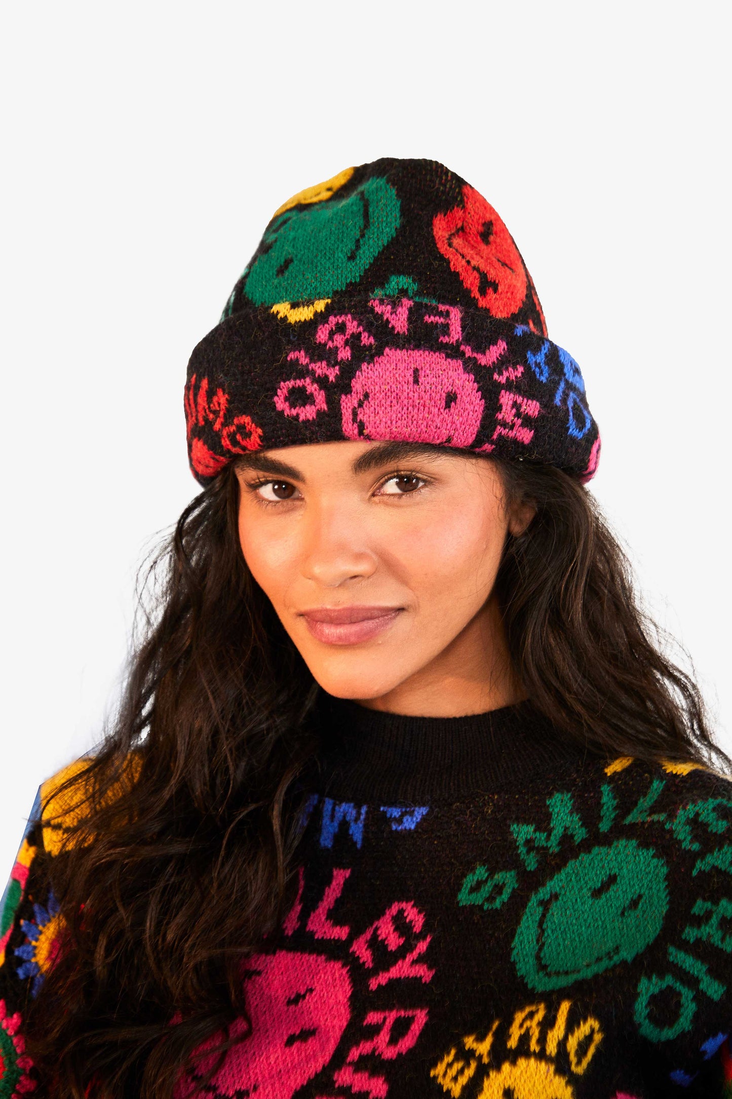 Type Rainbow Smiley® Rio Beanie