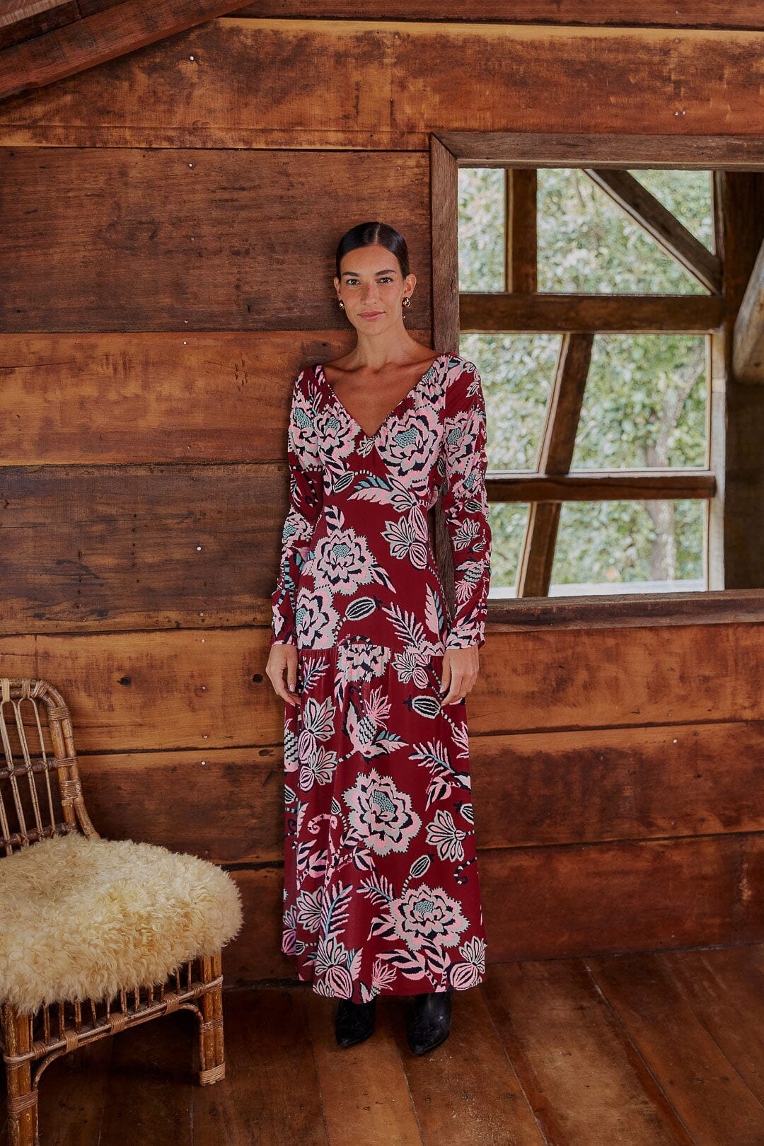 Farm rio hotsell devore maxi dress