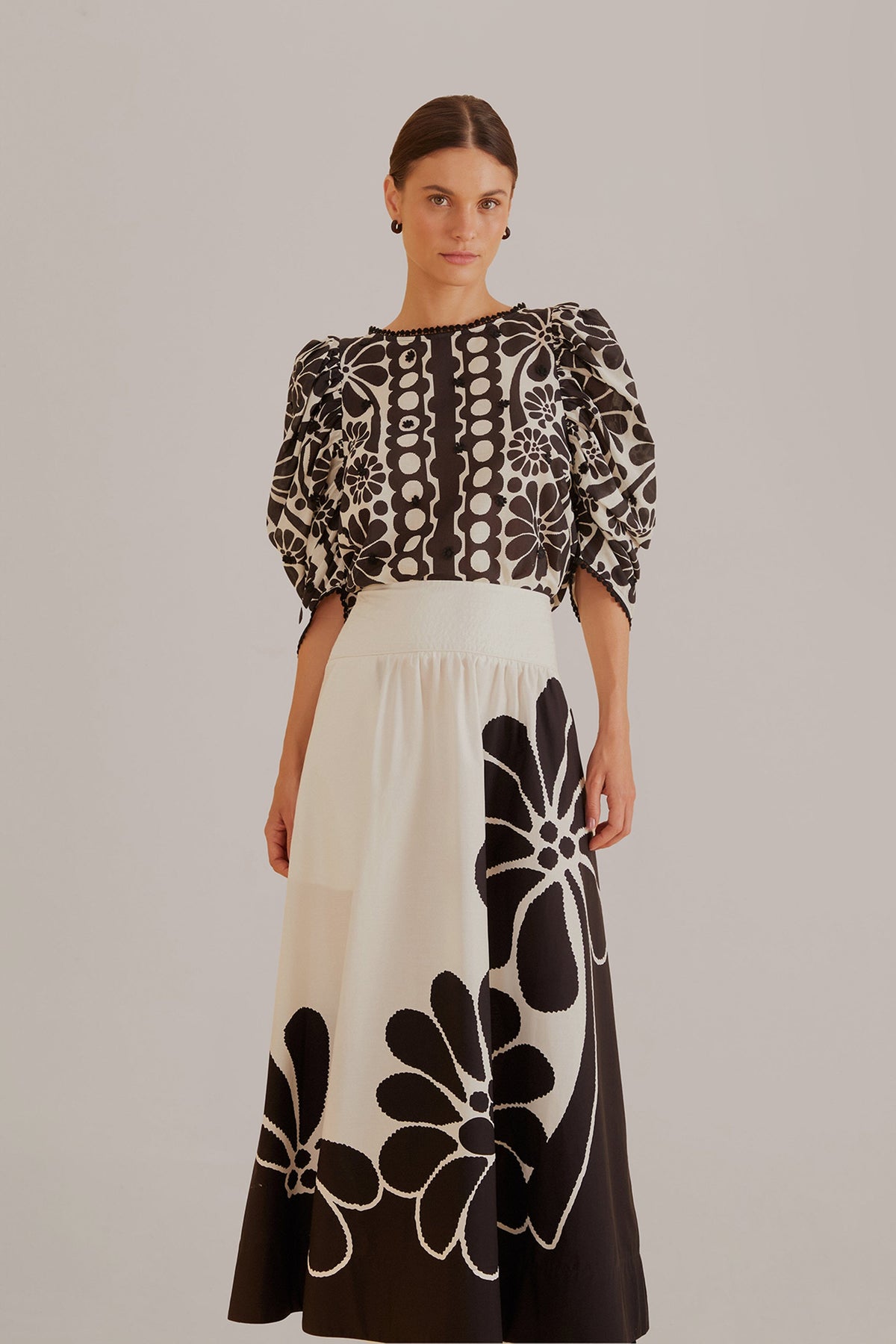 Black Palermo Maxi Skirt – FARM Rio