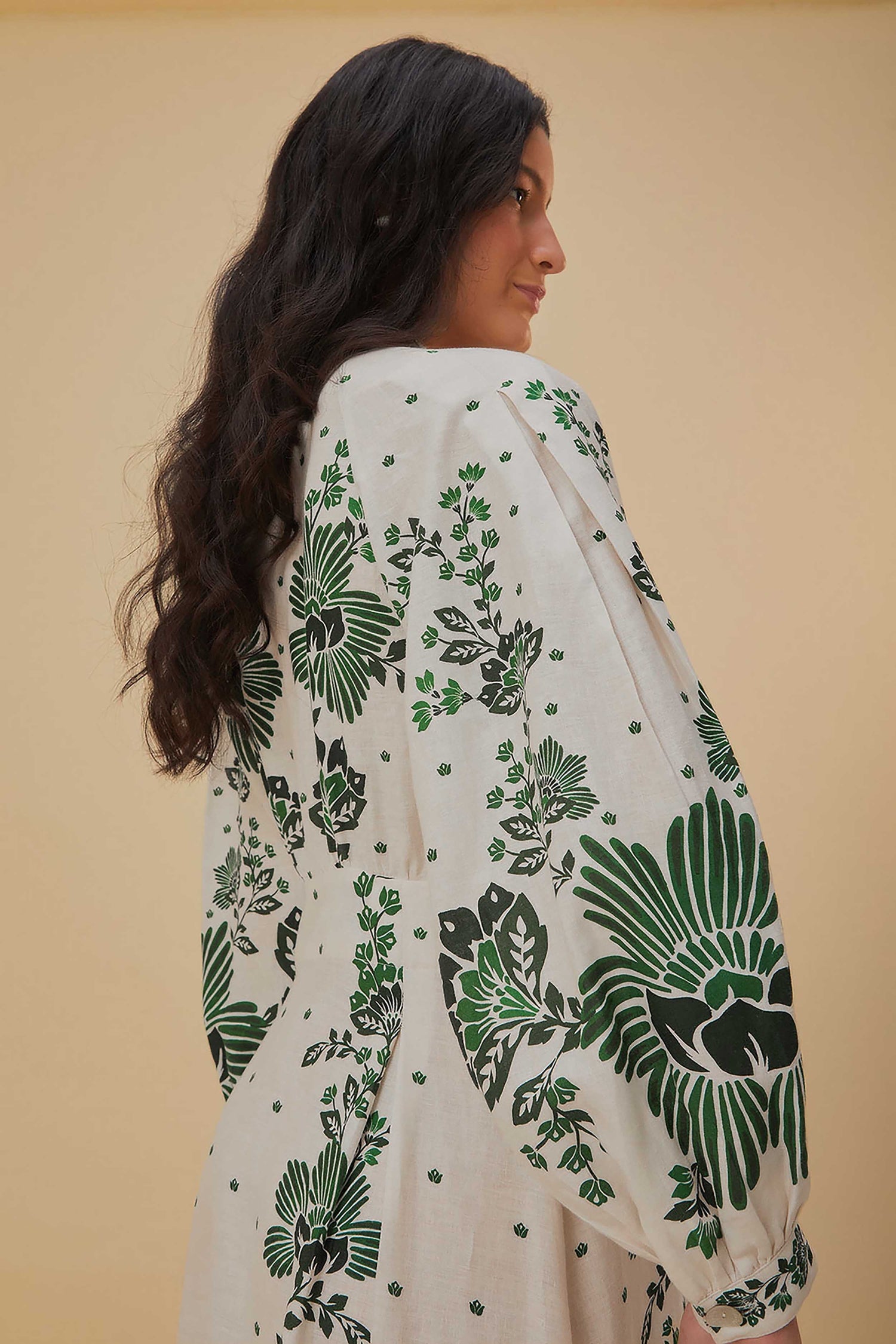Forest Soul Off-White Maxi Dress FARM Rio Forest Soul Off-White Maxi Dress FARM Rio