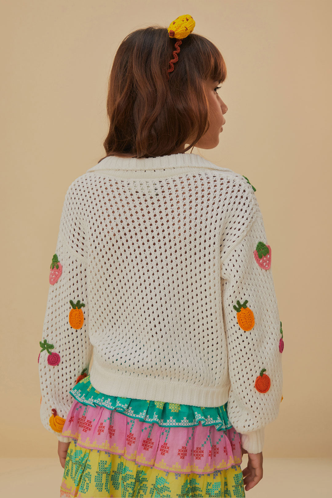 Crochet Fruit Kids Blouse