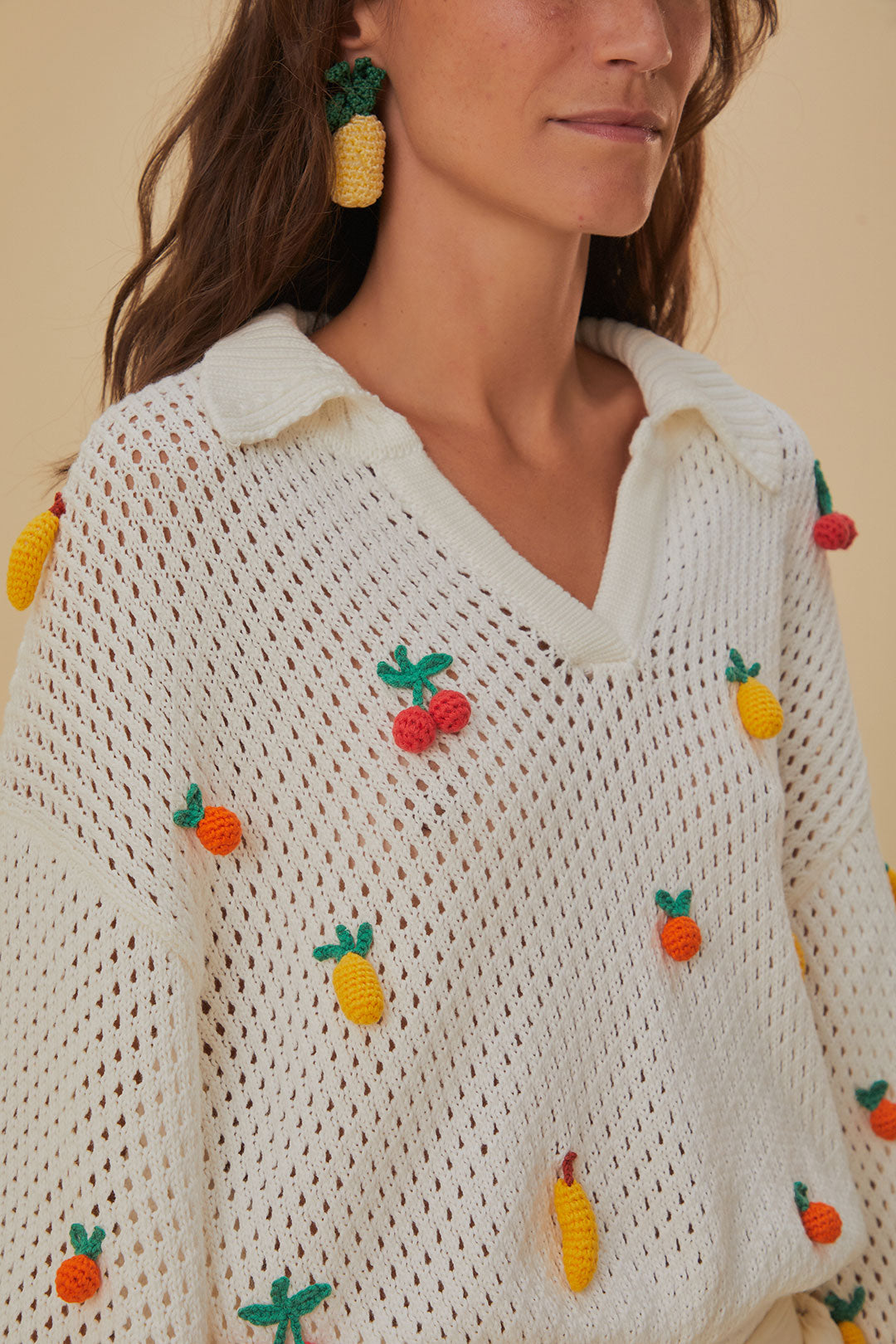 Crochet Fruit Sweater