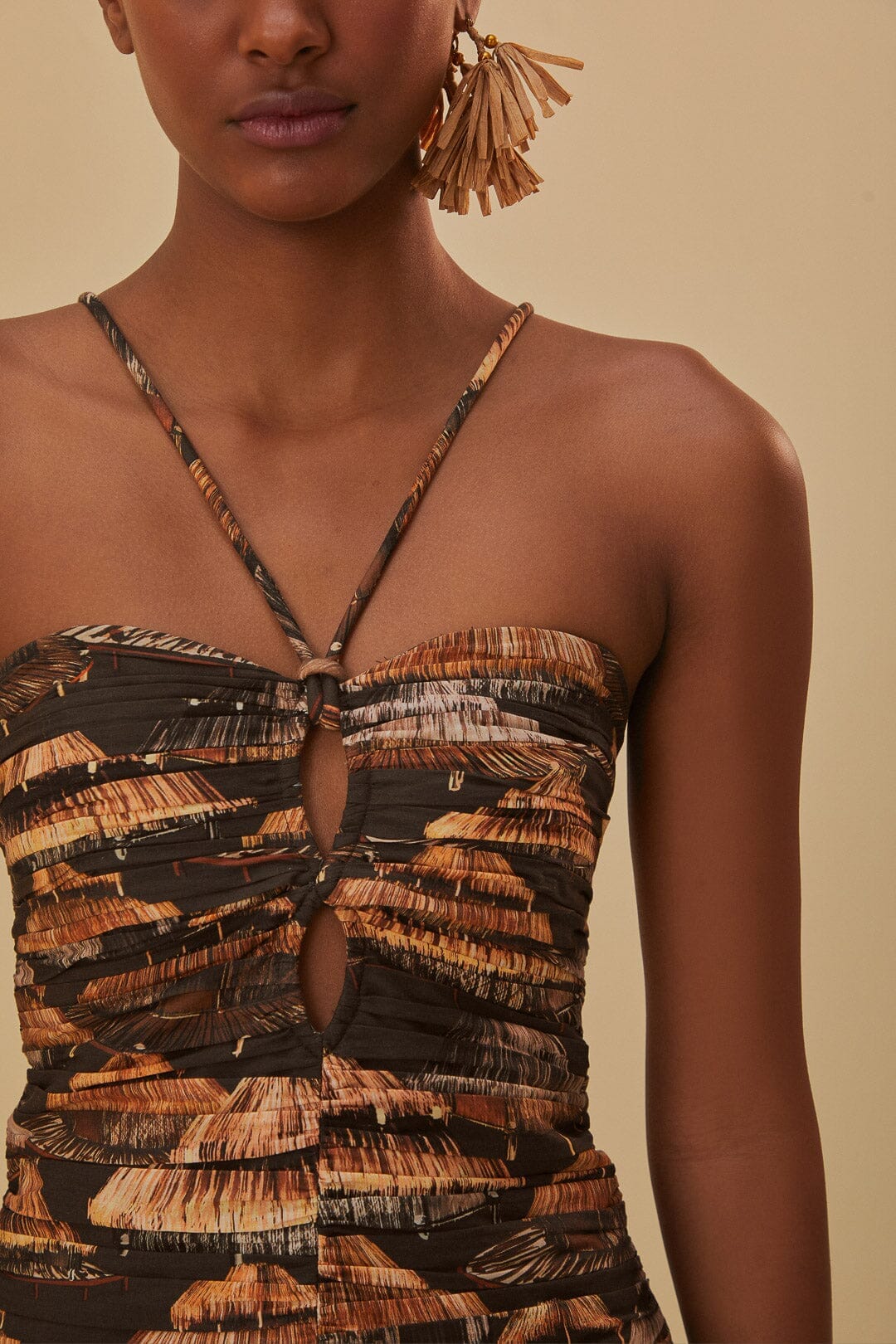 brown shuhu maxi dress sleeveless Buy Chocolate Brown Sleeveless Textured Ruched Maxi Dress from Next USA