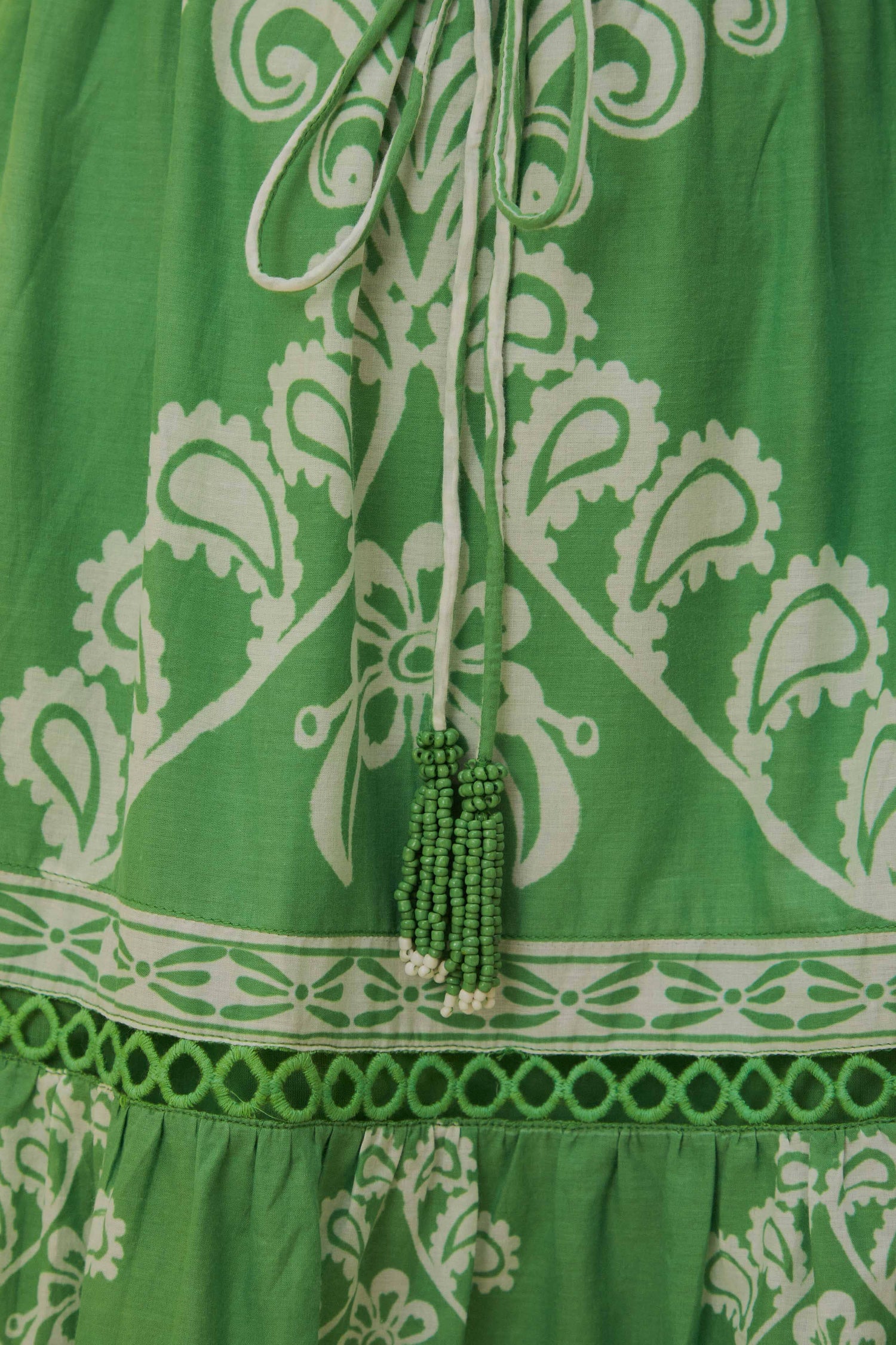 green sweet garden maxi dress Farm Rio - Green Sweet Garden Maxi Dress